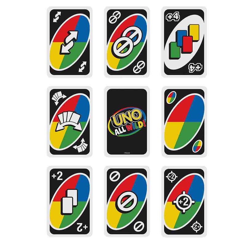 Jogo-de-Cartas---Uno-All-Wild---Uno---112-cartas---02-a-10-Jogadores---Mattel-1