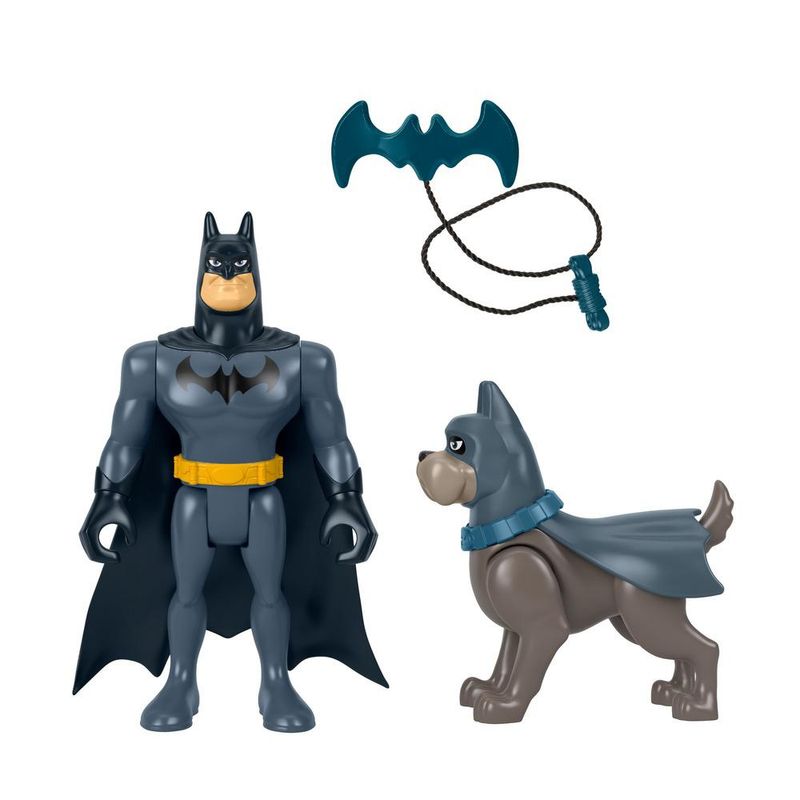 Boneco-Articulado-e-Figura-de-Acao---DC---Liga-Dos-Superpets---Batman-e-Ace---Mattel-2
