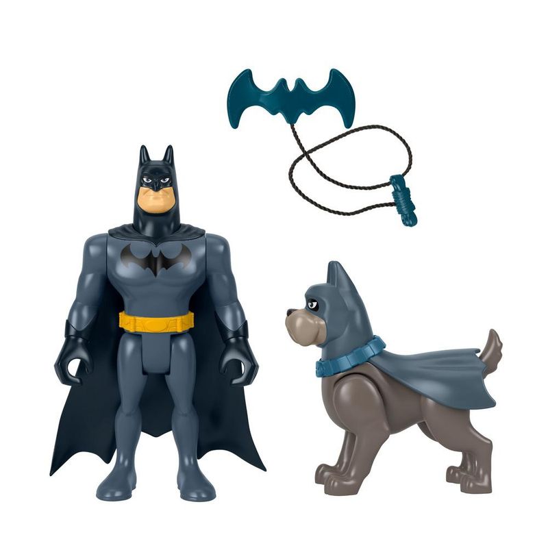 Boneco-Articulado-e-Figura-de-Acao---DC---Liga-Dos-Superpets---Batman-e-Ace---Mattel-2