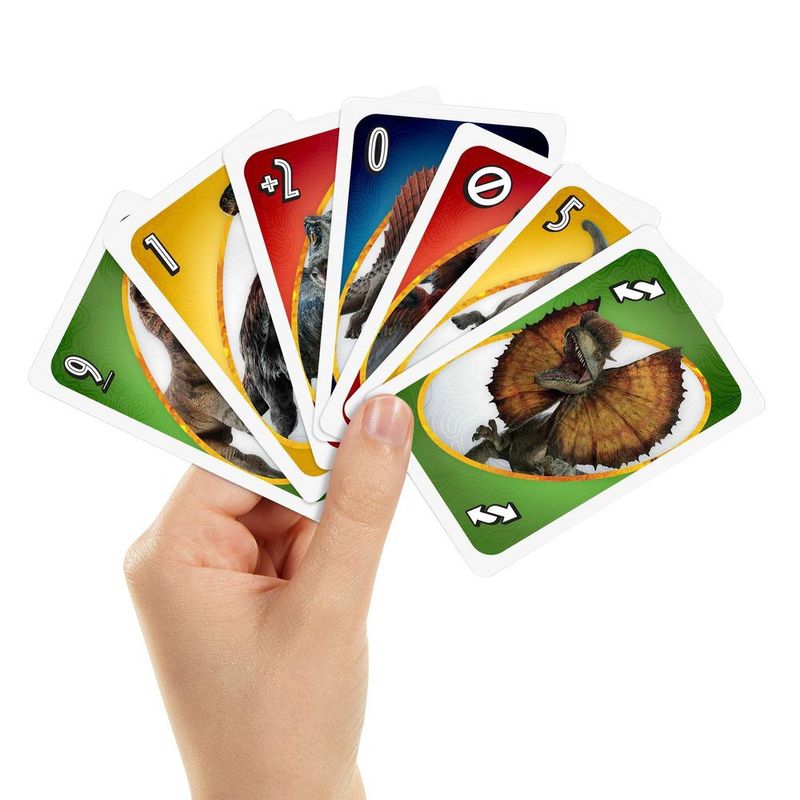 Jogo-de-Cartas---UNO---Jurassic-World---Dominion---2-a-10-Jogadores---Mattel-3