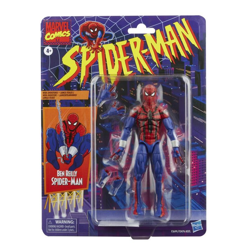 Boneco-Articulado---Disney---Marvel-Legends-Series---Homem-Aranha---Ben-Reilly---15-cm---Hasbro-1