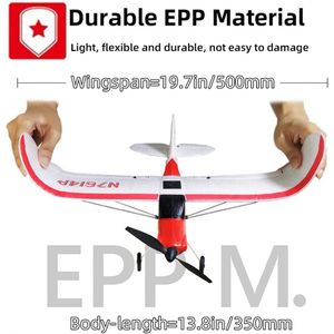 Avião de Controle Remoto com Sistema de Estabilização Xpilot para Crianças  e Adultos, VOLANTEXRC 7619 RTF, Branco e Ver - Ri Happy