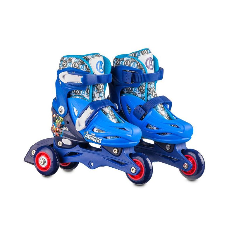 Patins-2-em-1---Marvel---Vingadores---Inline---Tam-31-34---Multikids---Azul-4