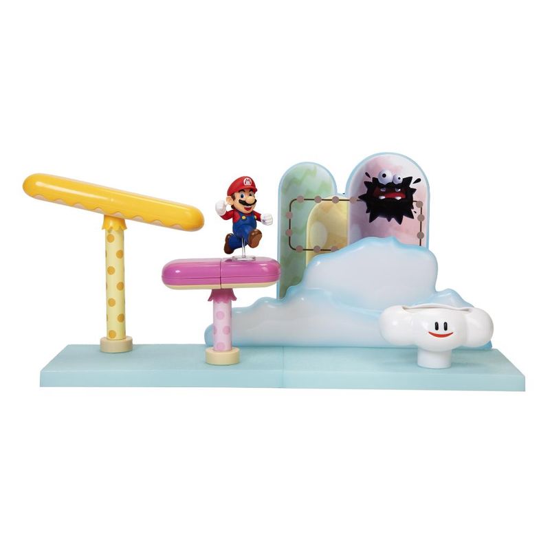 Playset-com-Mini-Figura-e-Acessorios---Super-Mario---Nuvem---Candide-0