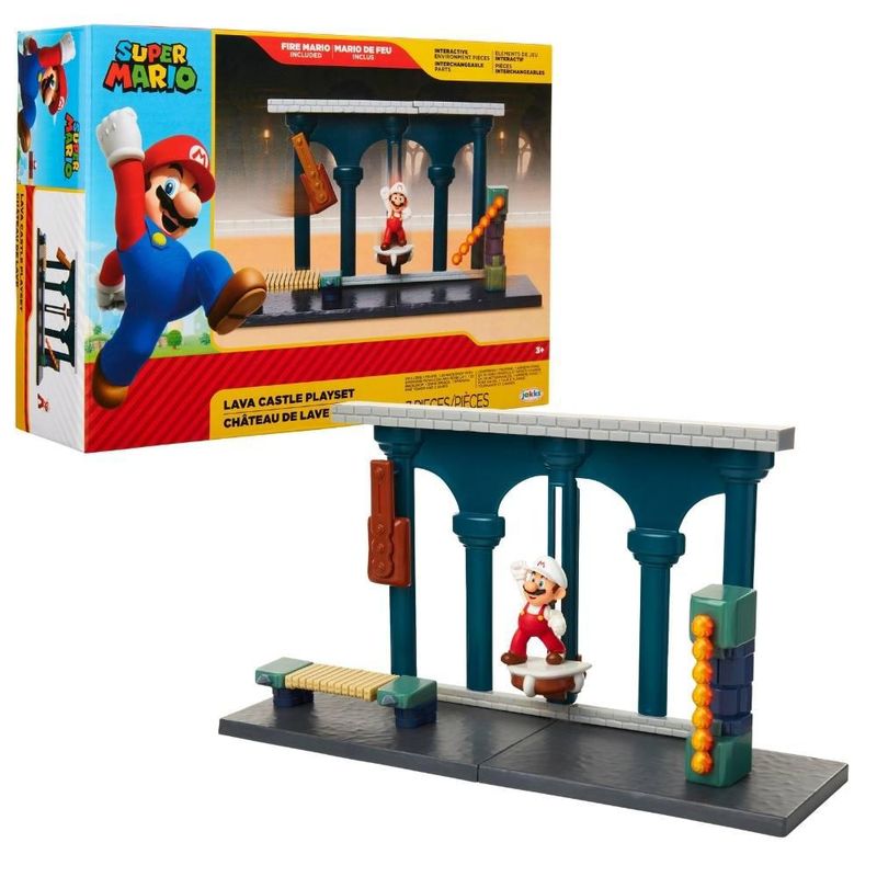 Mini-Figura-e-Cenario---Super-Mario---Lava-Castle---Candide-2