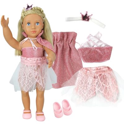 KIT ROUPA BONECA PARA OUR GENERATION - FANTASIA CIRCO - CASINHA 4 - Ri Happy