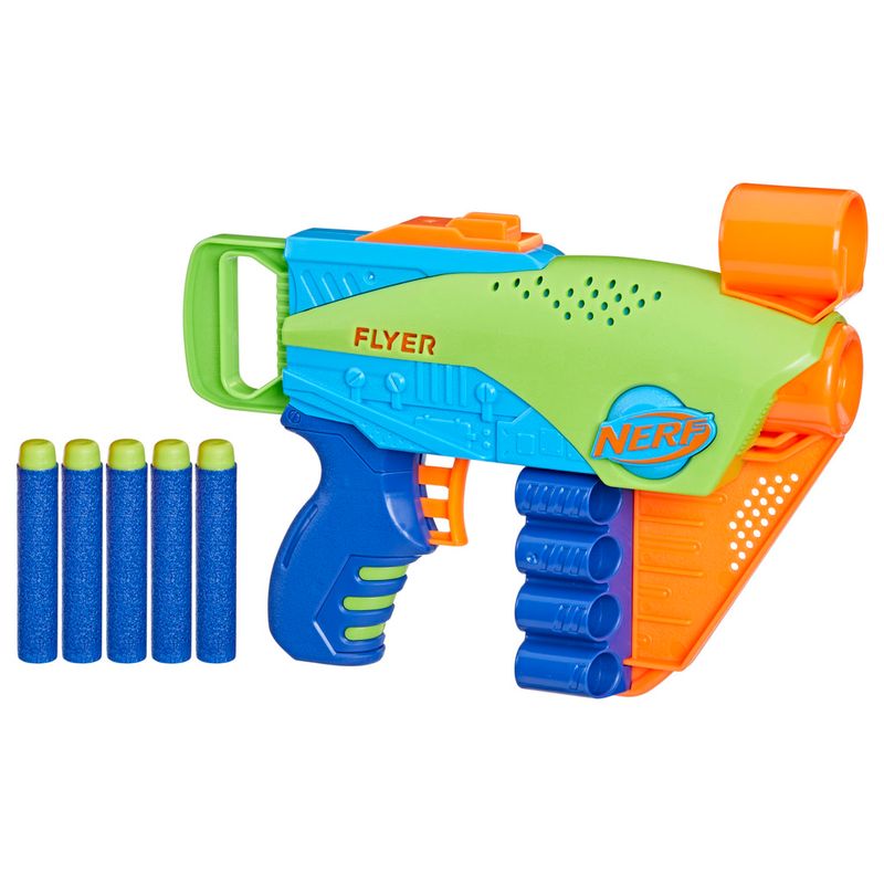 Lanca-Dardos---Nerf---Elite-Jr-Flyer---5-Dardos---Hasbro-2