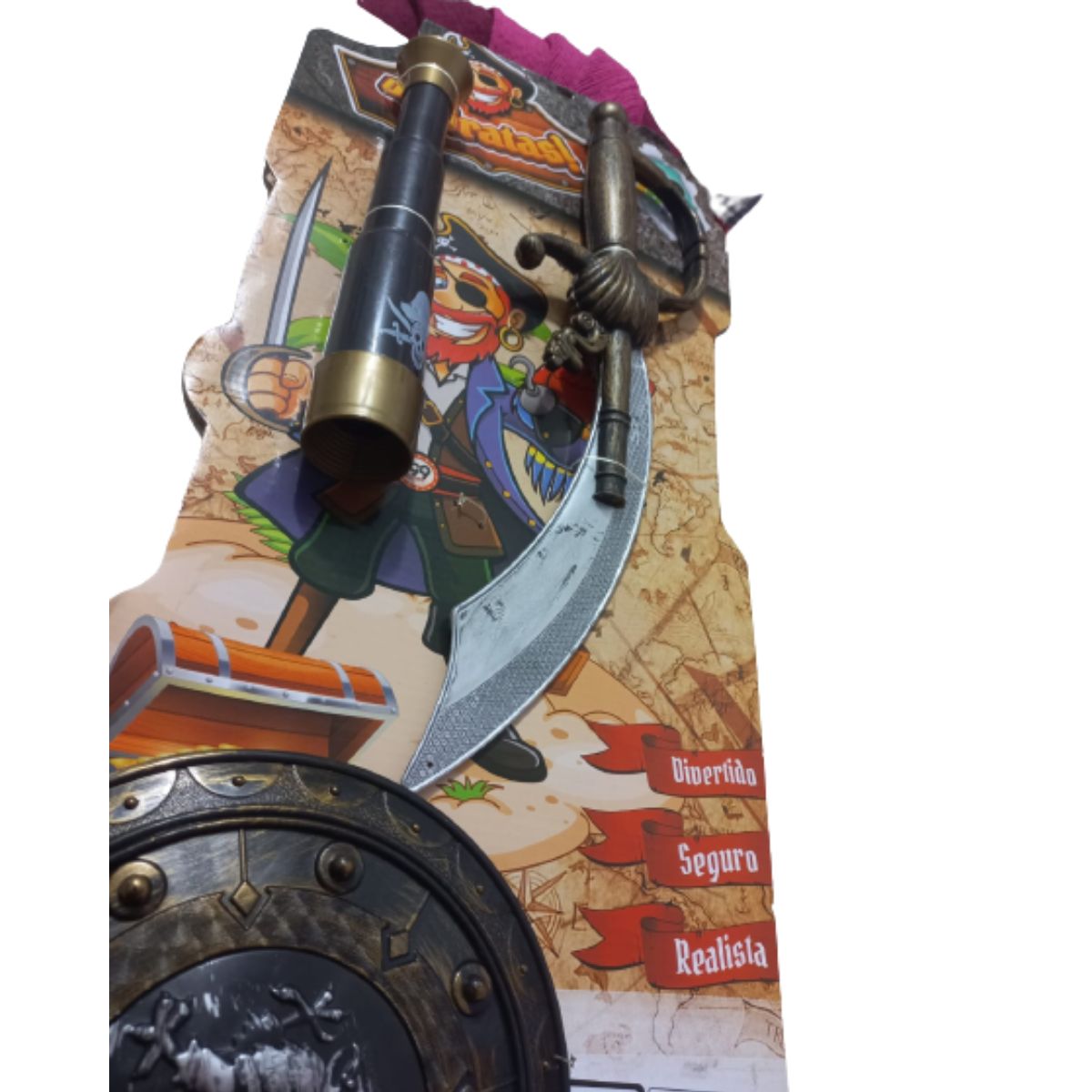 Kit Brinquedo 2 Pistola Pirata Fantasia Cosplay e Decoração - Pedagógica -  Papelaria, Livraria, Artesanato, Festa e Fantasia