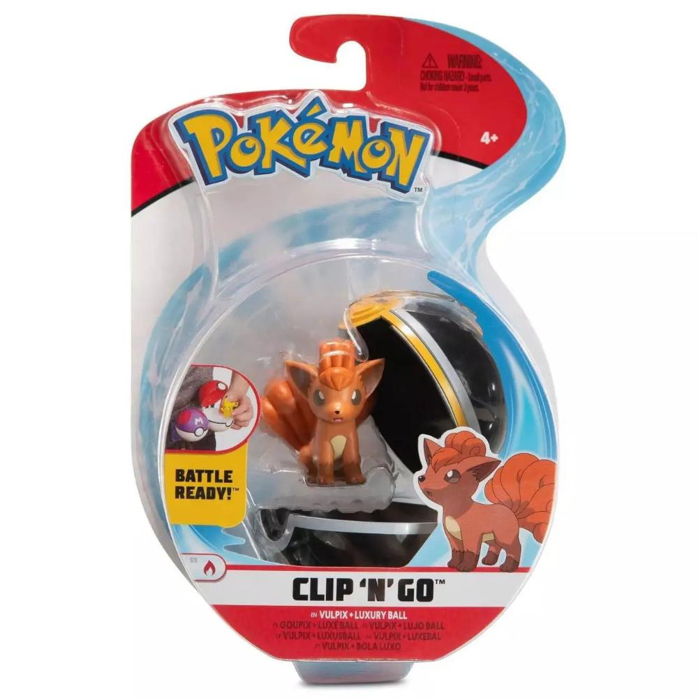 Boneco Pokémon Clip N Go Totodile Com Pokebola Sunny 2606 - Loja de  Brinquedos