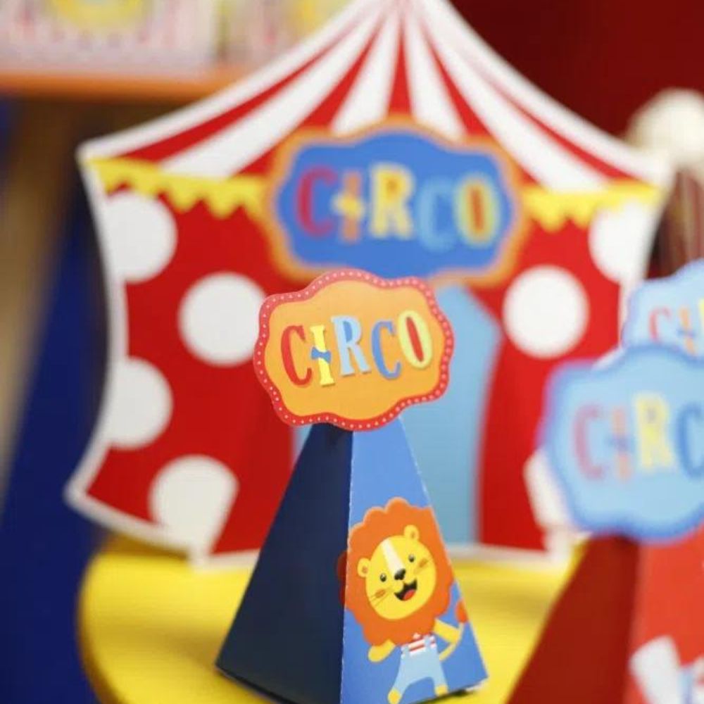 Jogo da Memória Circo Menina Lembrancinha de Aniversário