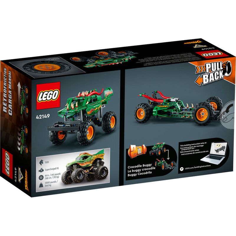 LEGO---Technic---Monster-Jam---Dragao---42149-2