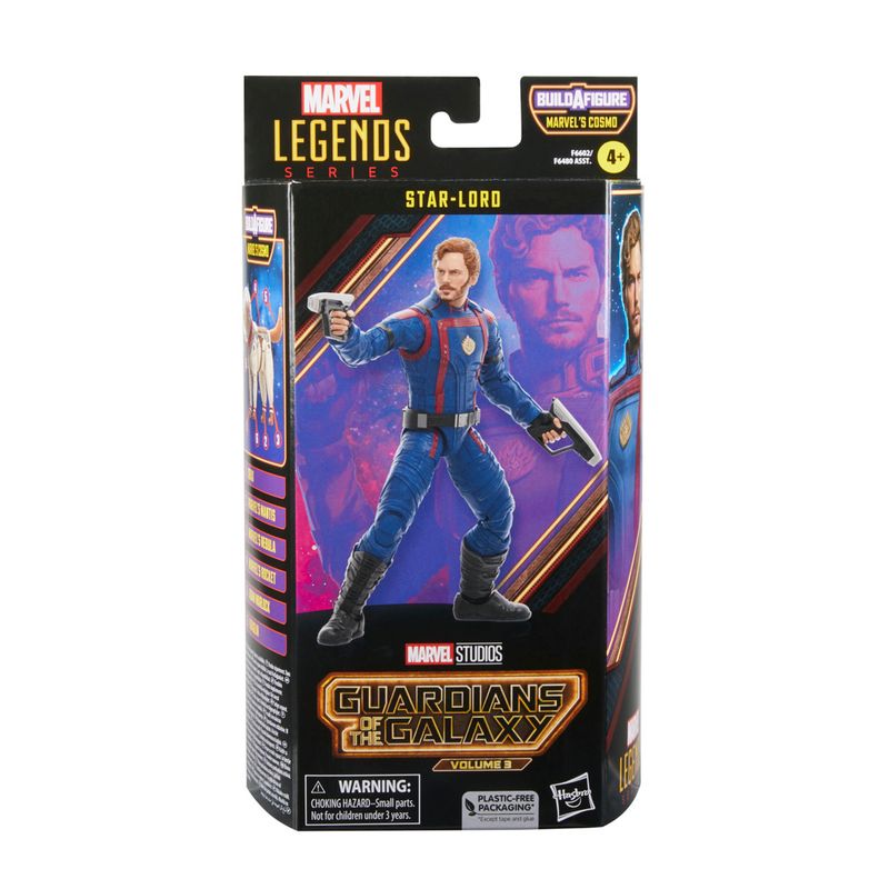 Boneco - Marvel Legends - Star Lord - Peter Quill - Hasbro