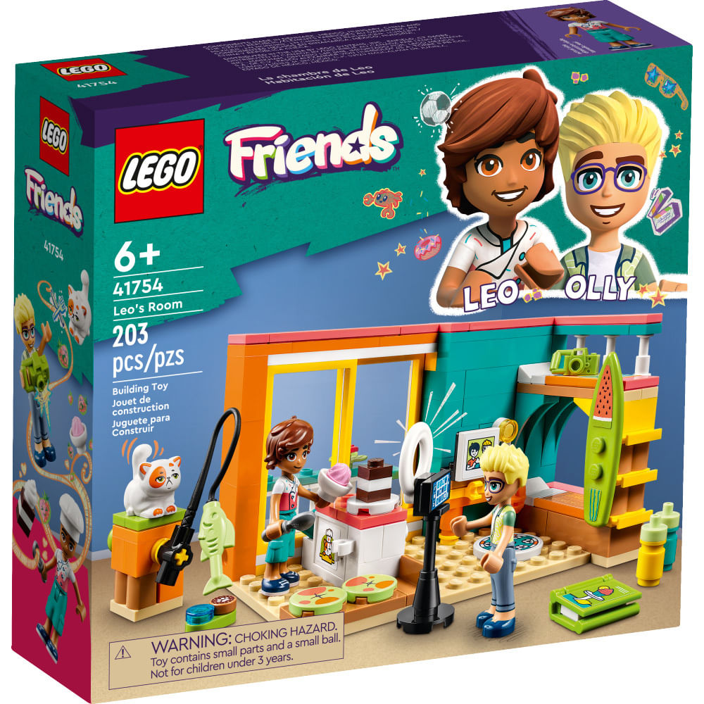 41754 LEGO FRIENDS O QUARTO DO LEO