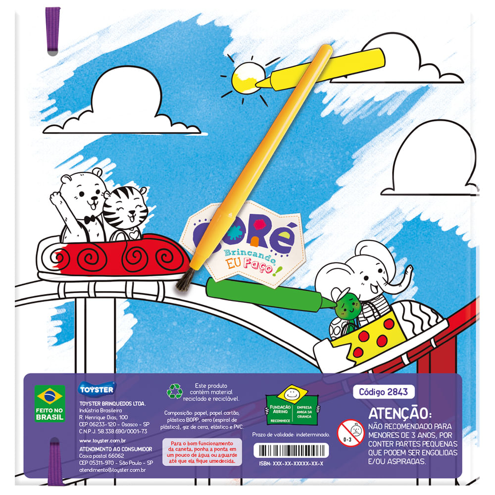 Aprendendo a Colorir - Livro de Atividades - Toyster - Toyster