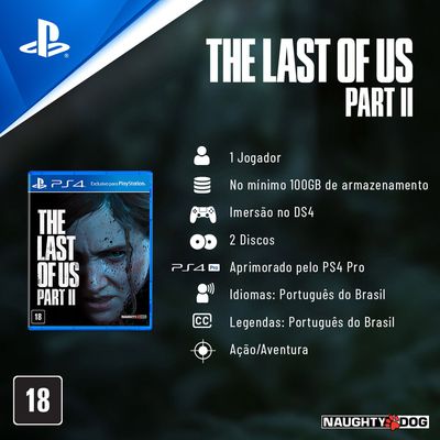 Jogos ps4 the last of us 2