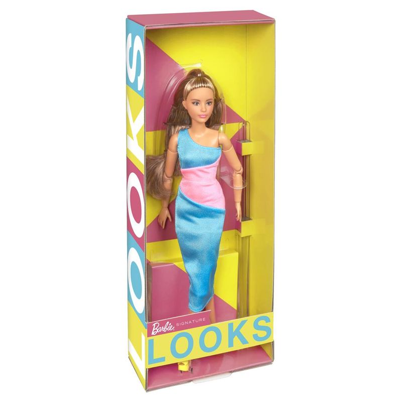 Boneca-Articulada---Barbie-Signature-Looks---Moda-Vestido---Mattel-3