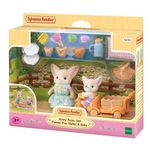 Sylvanian-Families---Conjunto-Piquenique-Ensolarado---Irma-e-Bebe-Raposa---Epoch-1