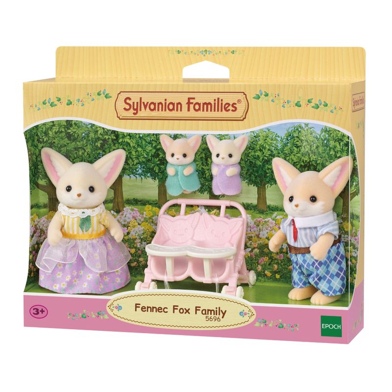 Sylvanian-Families---Conjunto-Familia-das-Raposas-do-Deserto---Epoch-1