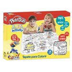 -Conjunto-de-Artes---Play-Doh---Tapete-para-Colorir-com-Giz-Cera---Fun-0