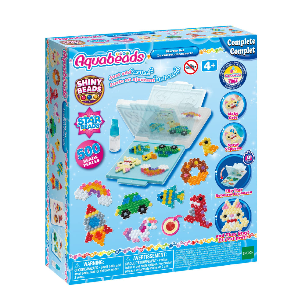 Aquabeads Kit Completo Para Criar Chaveiros Com 1400 Beads