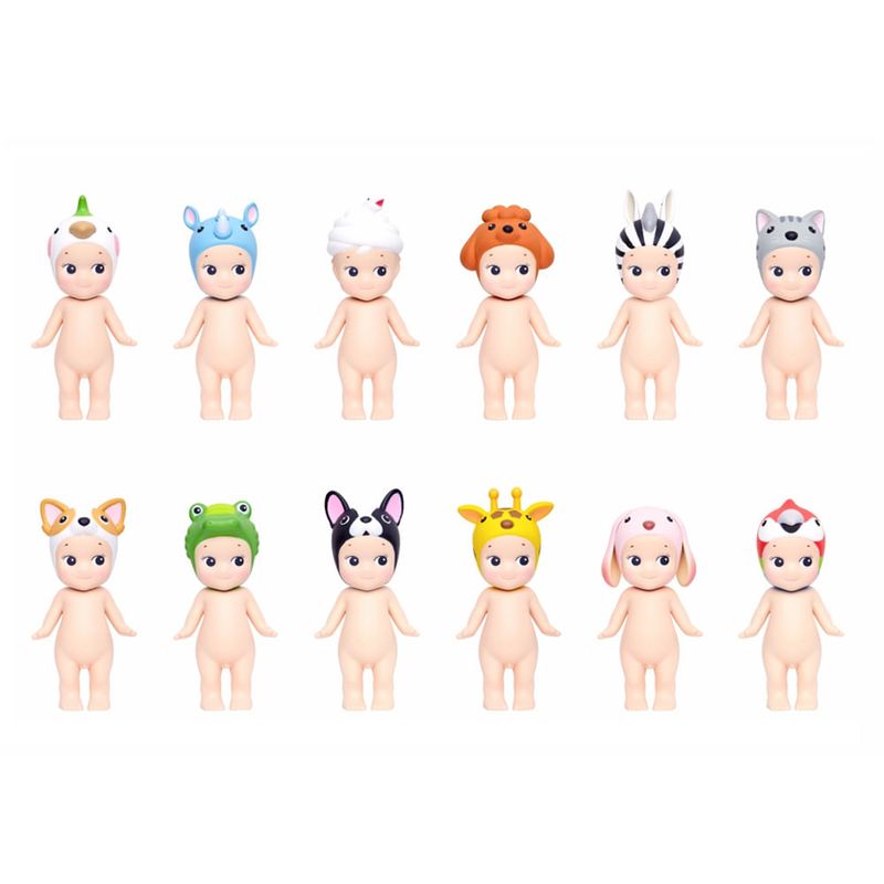 Kit 3 Sonny Angel Serie Animal 3 - Ri Happy