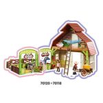 Playmobil---Conjunto-de-Boneco-e-Cenarios---Snips-e-Senor-Carrots-Com-Estabulo---Sunny-4