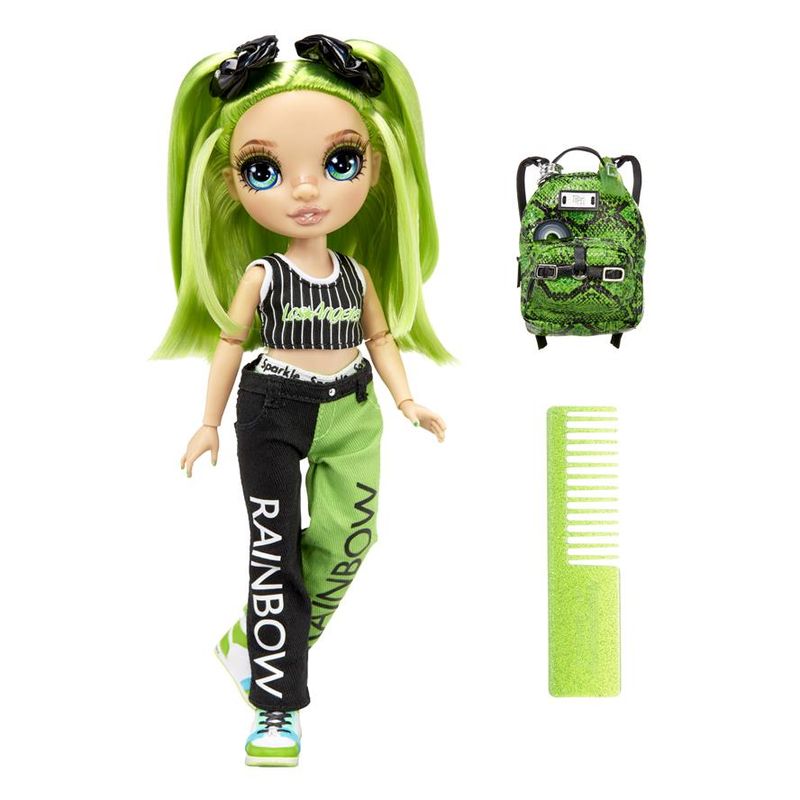Boneca-Articulada-E-Acessorios---Rainbow-High-Junior---Jade-Hunter---Verde---MCassab-0