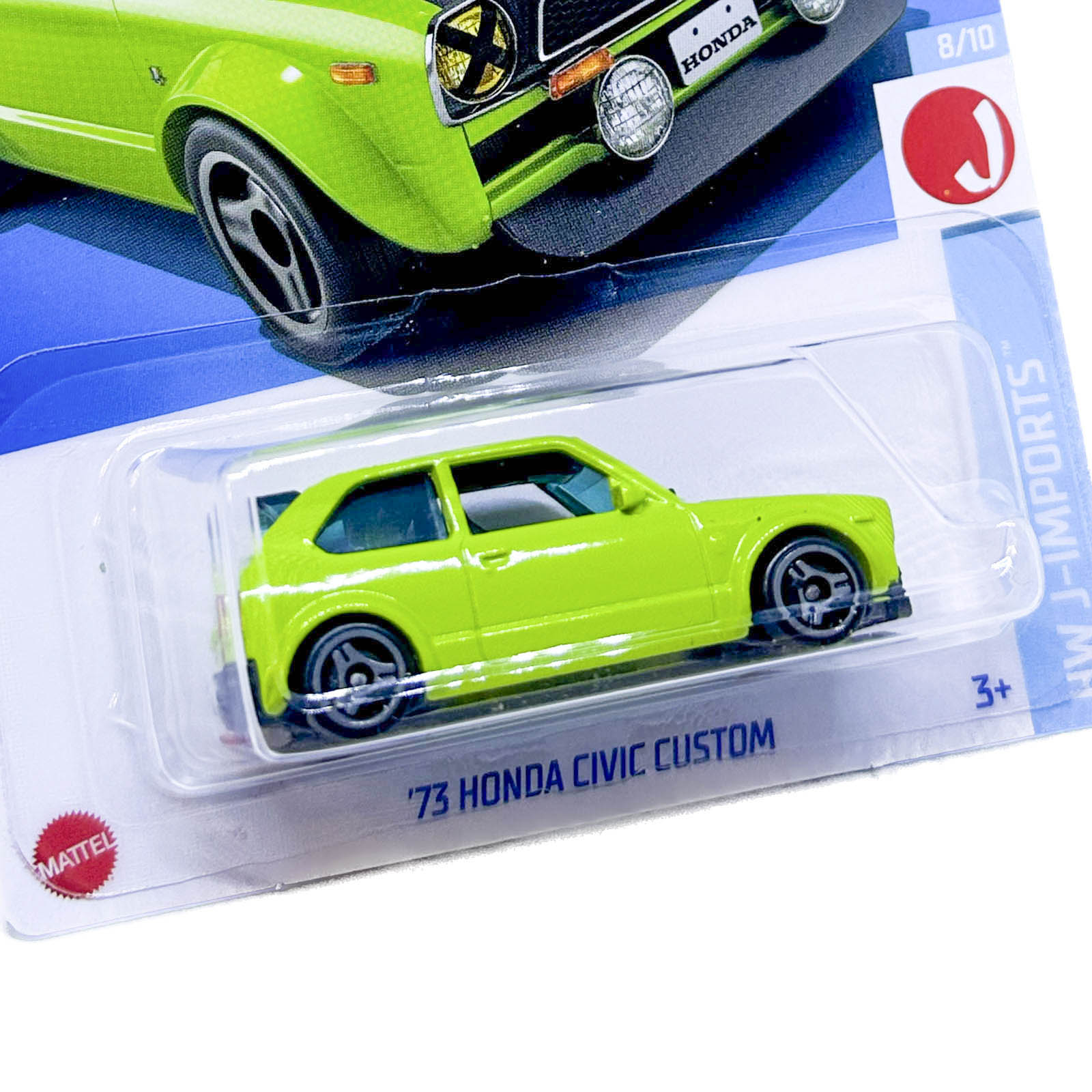 Hot Wheels 73 Honda Civic Custom HKG40 Ri Happy
