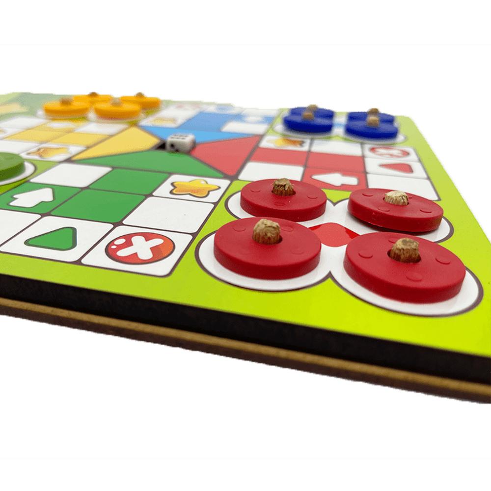 Jogo De Tabuleiro Infantil Ludo - Ri Happy