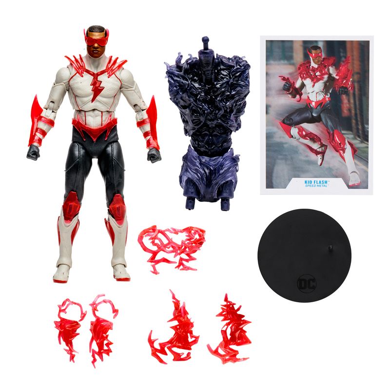 Boneco-Articulado---Kid-Flash---Branco---Dc-Comics---Candide-8
