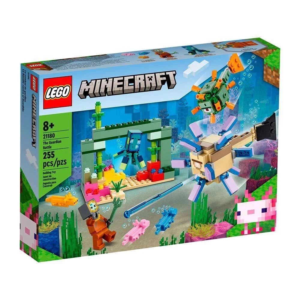 Lego Minecraft - A Batalha Dos Guardiões - 255 Peças - Lego