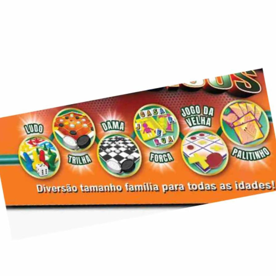 Jogo Dama Ludo e Trilha - Pais e Filhos - Kidverte