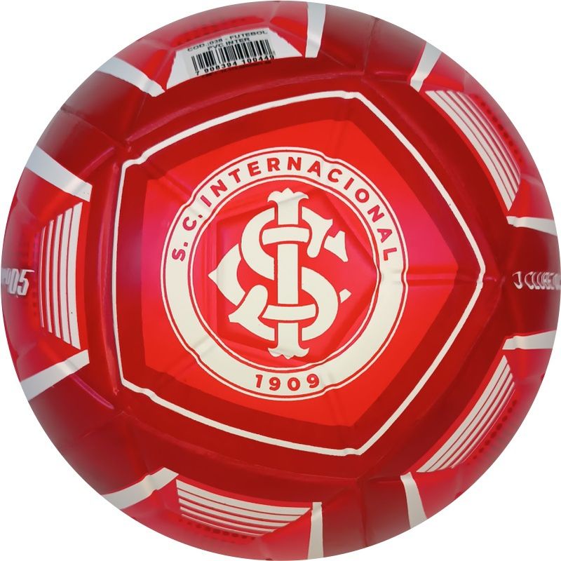 Mini-Bola-De-Futebol---Internacional---Vermelho---Futebol-E-Magia-0