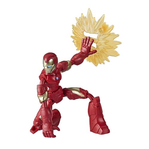 Figura Articulada - Bend And Flex - Disney - Marvel - Vingadores - Homem de Ferro - Hasbro