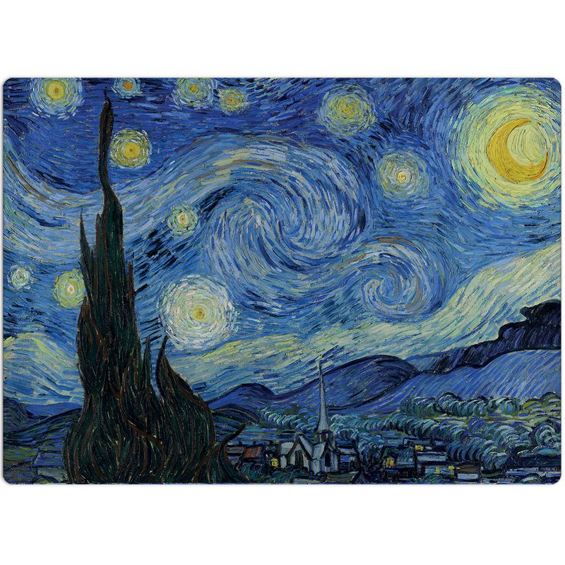 Quebra-Cabeca---500-Pecas-Nano---Colecao-Obras-de-Arte---Van-Gogh--A-Noite-Estrelada---Toyster-2
