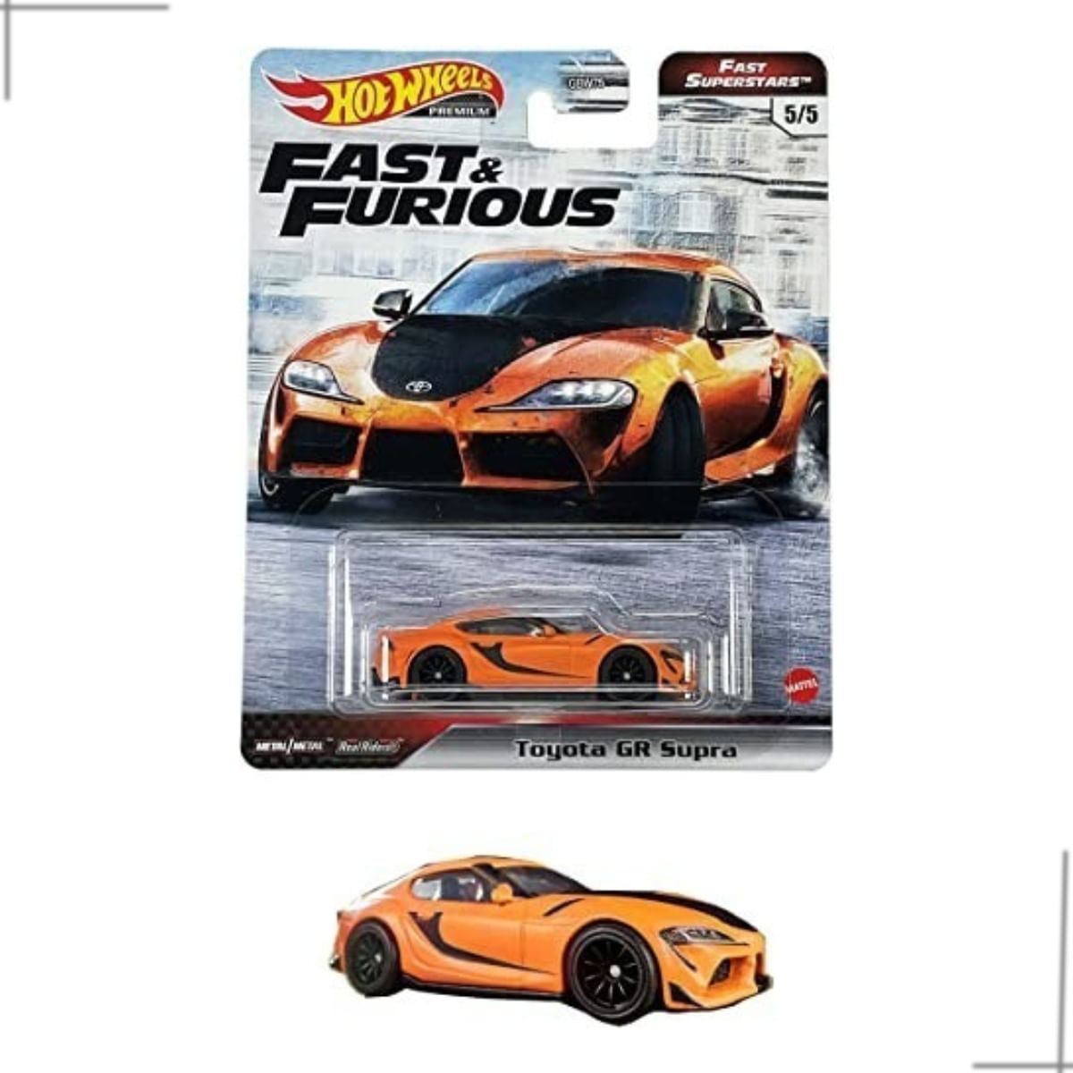 Hot Wheels - kit c/ 5 carrinhos - VELOZES E FURIOSOS - Ri Happy