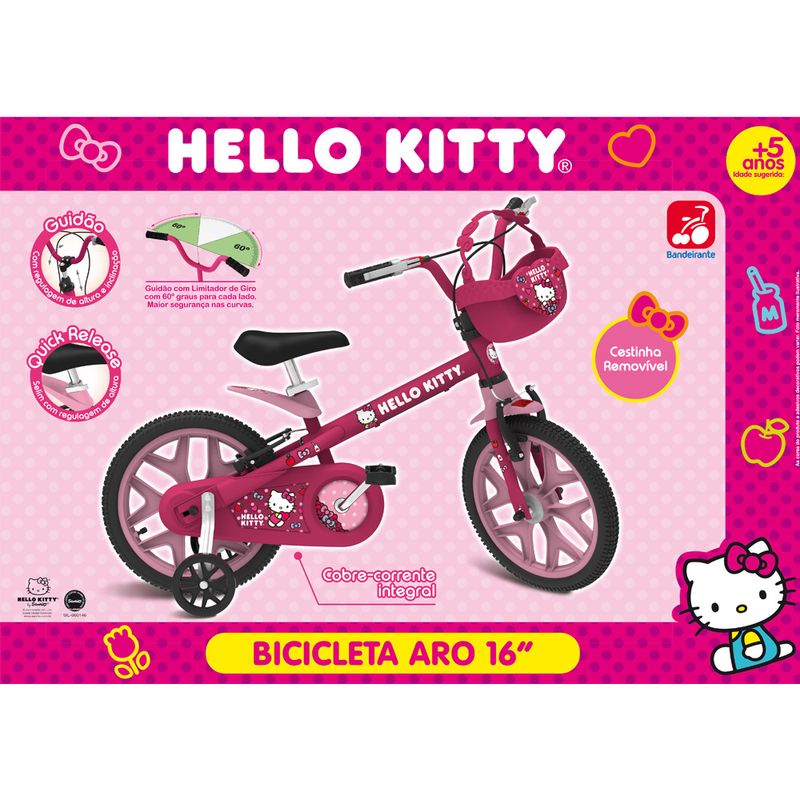 Bicicleta discount hello kitty