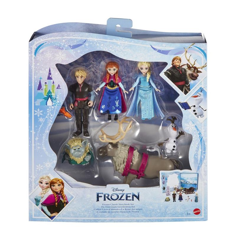 Mini-Boneca---Set-De-Historias-6-Figuras---Frozen---Disney---Colorido---Mattel-0