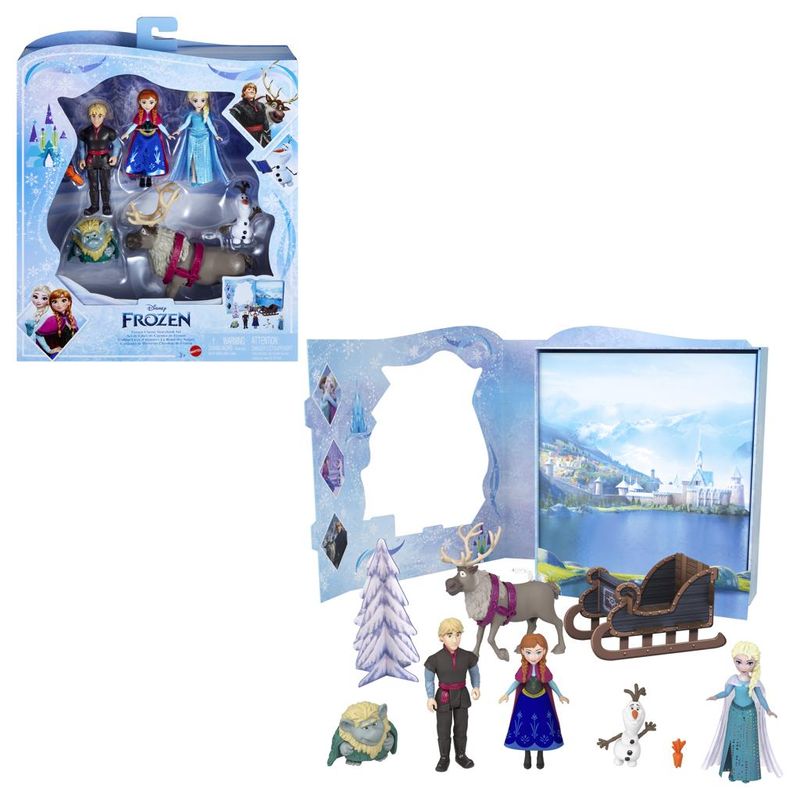 Mini-Boneca---Set-De-Historias-6-Figuras---Frozen---Disney---Colorido---Mattel-1