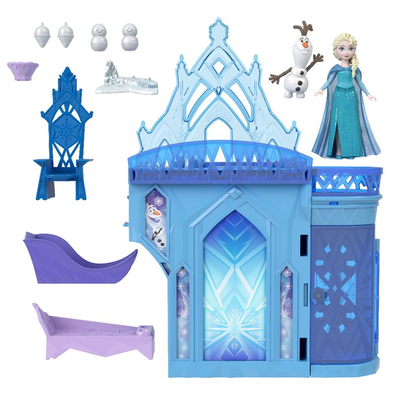 Playset Disney Frozen Pal cio de Gelo da Elsa Mattel