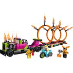 LEGO-City---Caminhao-de-Acrobacias-e-Desafio-do-Anel-de-Fogo---60357-1