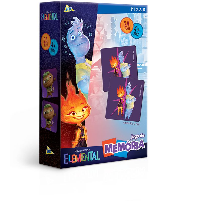 Jogo-De-Memoria---Disney---Pixar---Elemental---24-Pares---Toyster-0