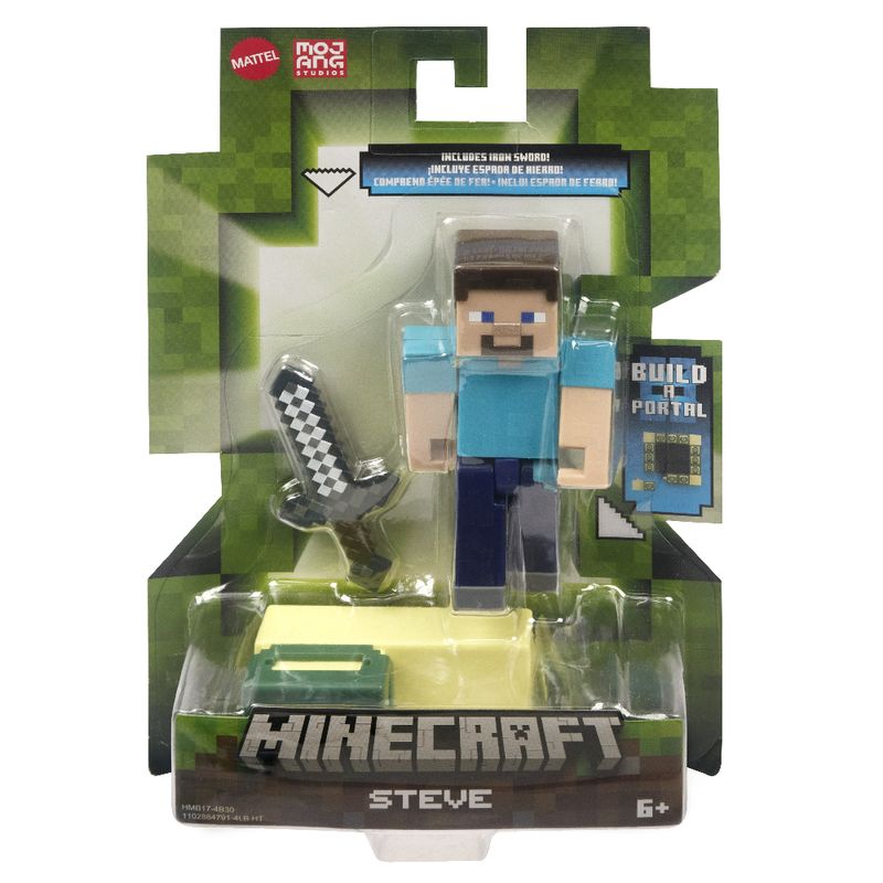 Figura-De-Acao---Minecraft---Mojang-Studios---Vanilla-Guide---Surpresa---Mattel-4