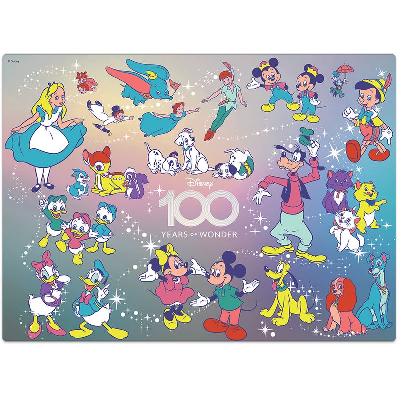 Quebra-Cabeça - Disney - 500 Peças - 100 Anos de Maravilha - Toyster