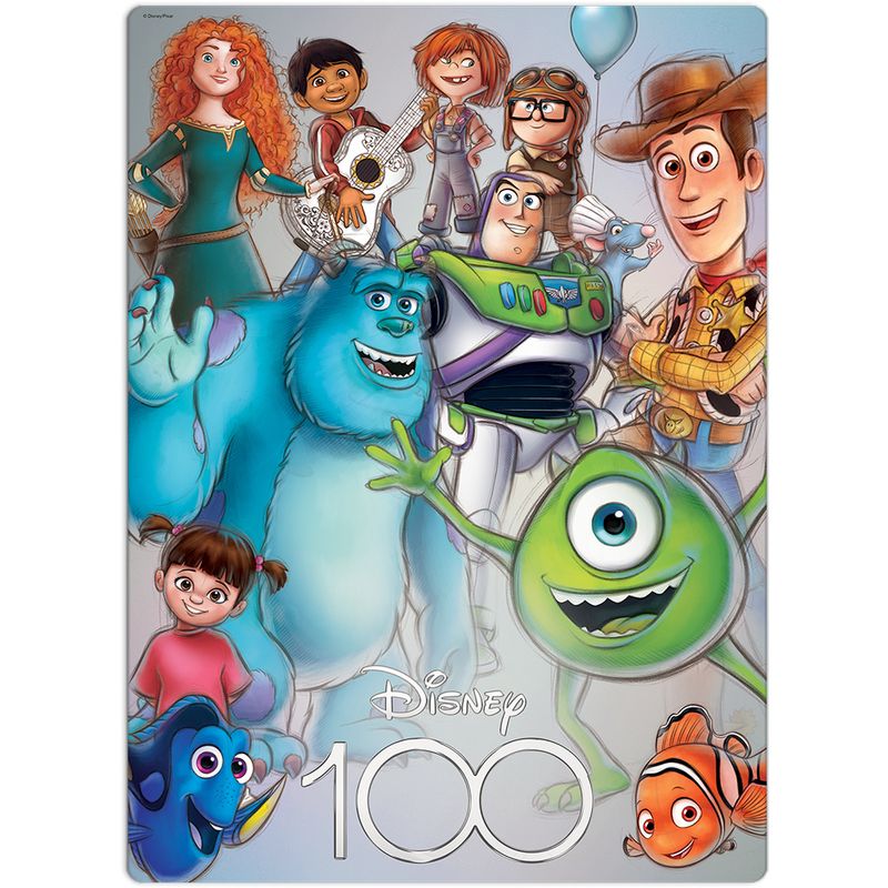 Quebra-cabeça Disney Pixar 100 Anos 500 Peças Toyster