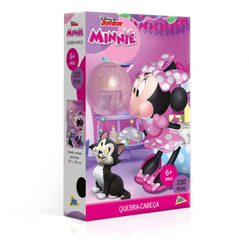 Quebra-Cabeca---Disney-Junior---Minnie---100-Pecas---Toyster-0