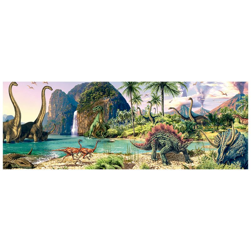Quebra-Cabeca---Panorama---750-Pecas---Ilha-dos-Dinossauros---Grow-2