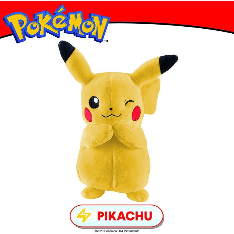 Pikachu E Eevee - Pelúcia Pokemon Pronta Entrega