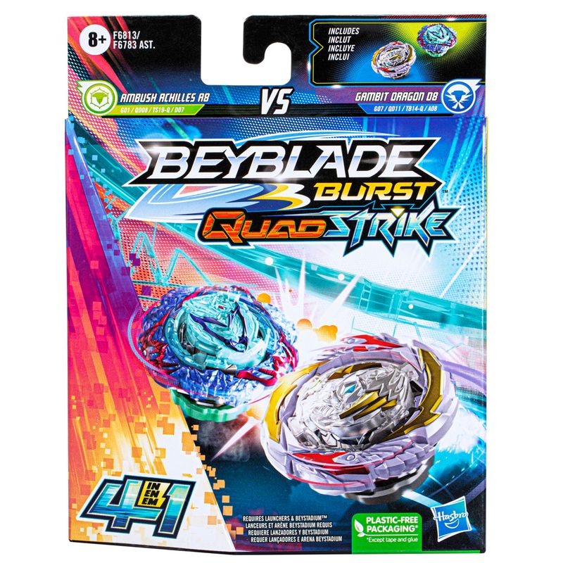 Conjunto-De-Pioes---Beyblade-Burst-QuadStrike---Estrategia-Dragao-E-Emboscada-Aquiles---Hasbro-1