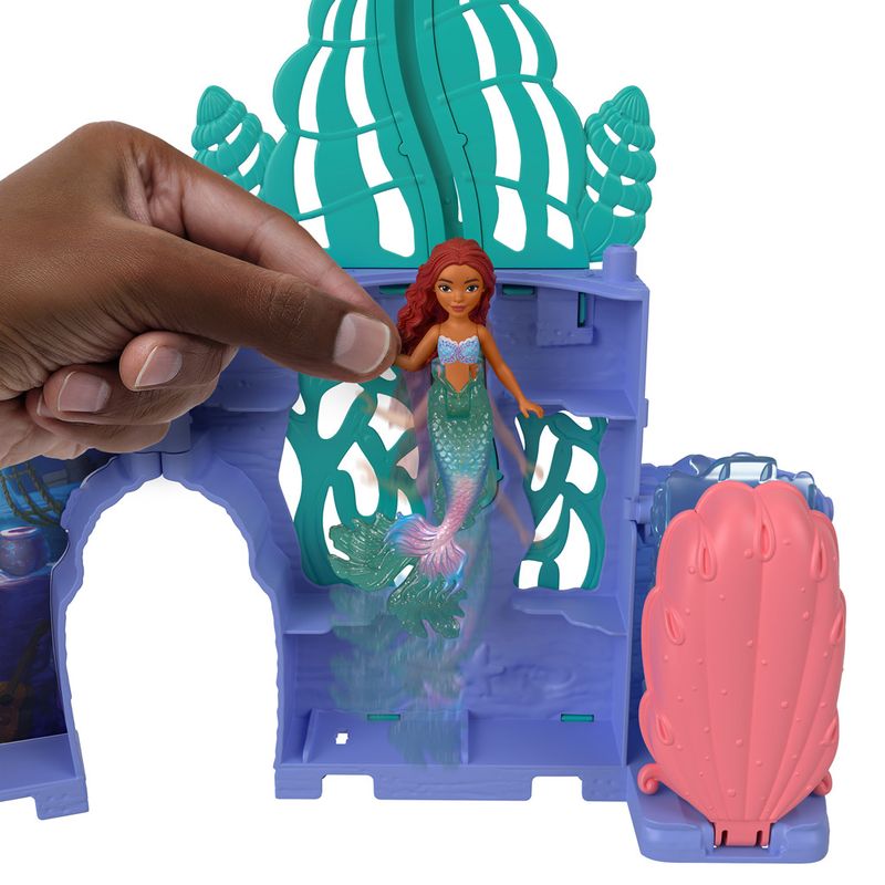 Playset-com-Mini-Figura-e-Acessorios---Disney---A-Pequena-Sereia---Gruta-Secreta-da-Ariel---Mattel-7